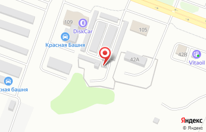 Автостоянка в Екатеринбурге на карте