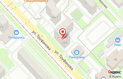 Стоматологическая клиника Юнидент в Дзержинском районе на карте