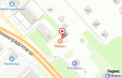 Кафе Навруз на улице Чайковского на карте
