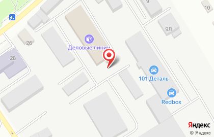 Деловые линии на улице Академика Островитянова на карте