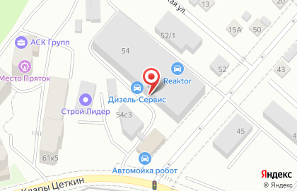 Оптовая фирма Интерколор на Железнодорожной улице на карте
