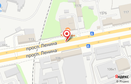 Северный, строймаркет на проспекте Ленина на карте