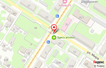 Здесь Аптека в Туле на карте