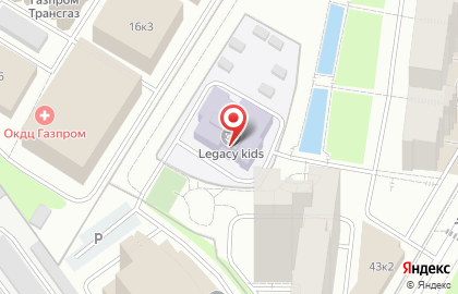 Детский сад LEGACY на карте