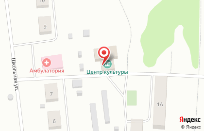 Участковый пункт полиции на Школьной улице на карте