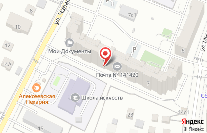 Участковый пункт полиции в Москве на карте