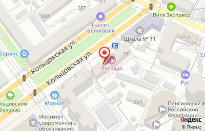 Робин Сдобин на Кольцовской улице на карте