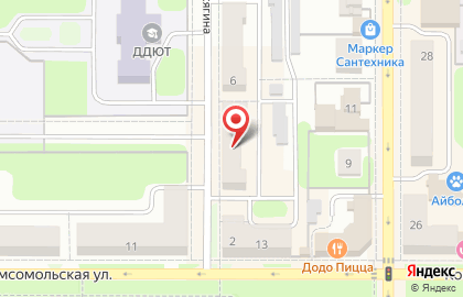 Стоматология на Присягина на карте