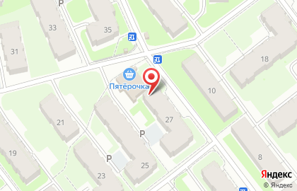 Супермаркет Пятёрочка в Костроме на карте