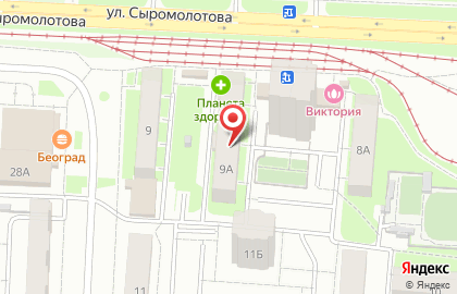 Аптека Планета Здоровья на Панельной улице, 9а на карте