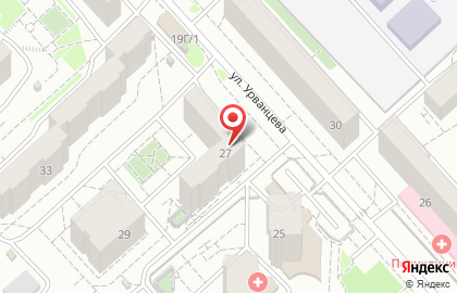 Парикмахерская Фантазия в Советском районе на карте