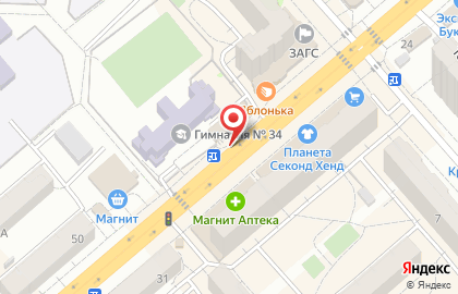 Киоск Московский Комсомолец в Саратове на проспекте Энтузиастов, 48а киоск на карте