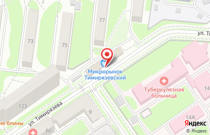 Киоск по продаже кондитерских изделий в Заельцовском районе на карте