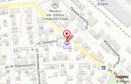 Мужской тренажерный зал Титан на карте