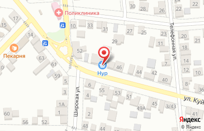Продуктовый магазин Садко на улице Куйбышева на карте