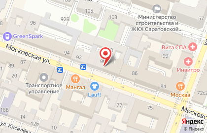 Школа танцев Global dance на Московской улице на карте