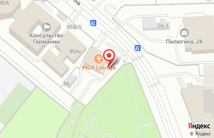 Кальянной МСК Lounge на Ленинском проспекте на карте