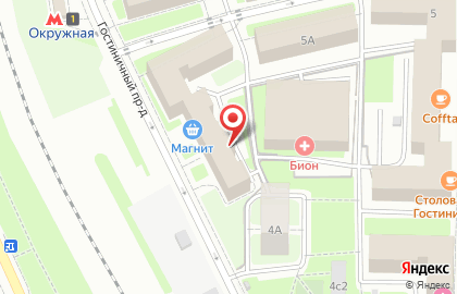 Компания Вилтор в Гостиничном проезде на карте