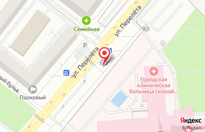 Алкоголь 24 часа на улице Перелета на карте
