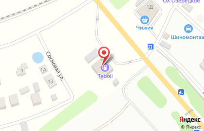 АЗС ЕКА на улице Третьего Интернационала на карте