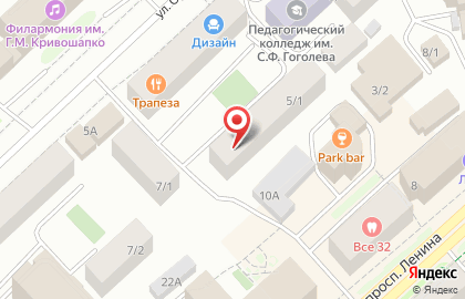 Мини-гостиница Иванчич на улице Орджоникидзе на карте