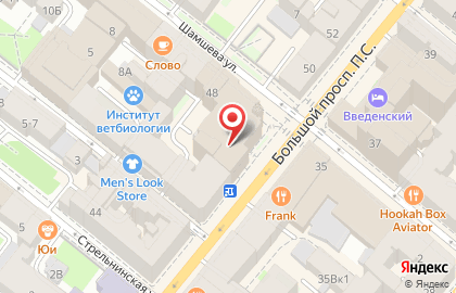 Бутик одежды Bogner Woman в Петроградском районе на карте