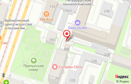 Компания по прокату велосипедов в Фрунзенском районе на карте