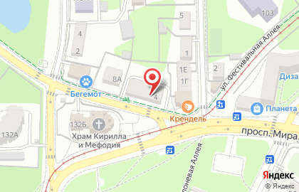 Центр аренды электроинструментов Bort на улице Лейтенанта Катина на карте