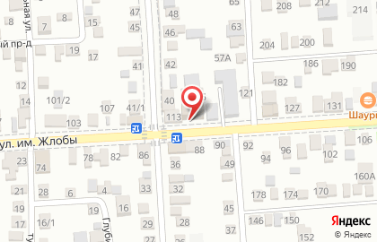 Сертифицированный автоцентр Чиж-Авто на улице имени Жлобы на карте