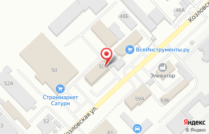 Оптовая фирма Трансшина в Ворошиловском районе на карте