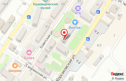 Семейная аптека на Советской улице на карте