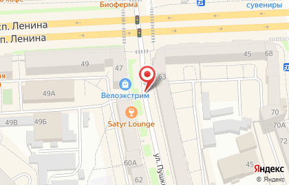 Satyr Lounge Center на карте