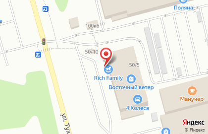 Сеть мини-кафе и киосков быстрого обслуживания Подорожник на улице Тухачевского на карте