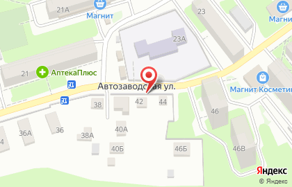 Торгово-монтажная компания Мастер окон на Автозаводской улице на карте