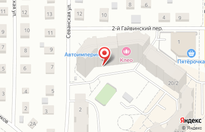 Магазин строительных материалов в Орджоникидзевском районе на карте