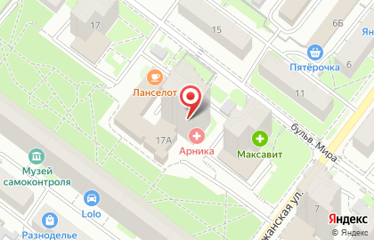 АСМАП, Ассоциация Международных Автомобильных Перевозчиков в Канавинском районе на карте