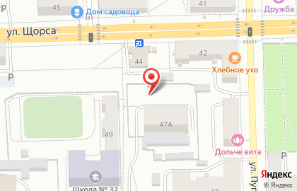 Меди на улице Красина на карте