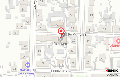 Отдел МВД по г. Жигулёвску на карте