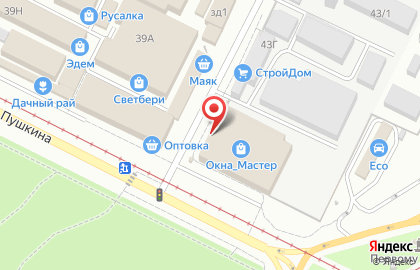 Магазин мебели в Волгограде на карте
