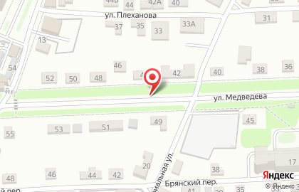 Данко на улице Медведева на карте
