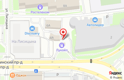 АЗС в Ярославле на карте