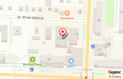 Магазин Самоцветы в Тюмени на карте