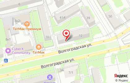 Магазин расходных материалов для салонов красоты МЕДАР beauty на Волгоградской улице на карте