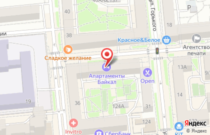Служба экспресс-доставки City Express в Железнодорожном районе на карте