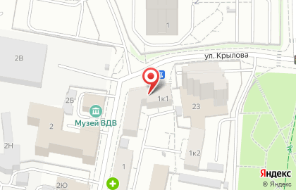 Микрофинансовая организация Займы.ru на улице Крылова на карте