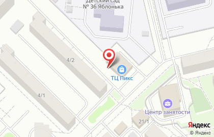 Спортивный клуб Тайфун на улице Грибоедова на карте