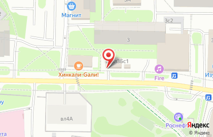 Автостоянка в Москве на карте