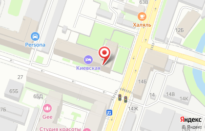 Ресторан Киевский в Фрунзенском районе на карте
