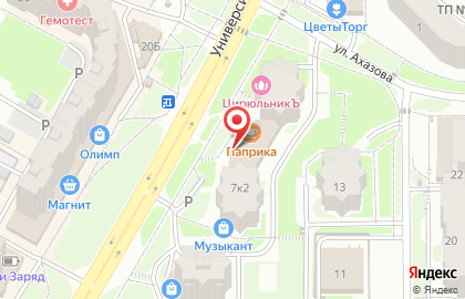 Ателье мебели Mr.Doors на Университетской улице на карте