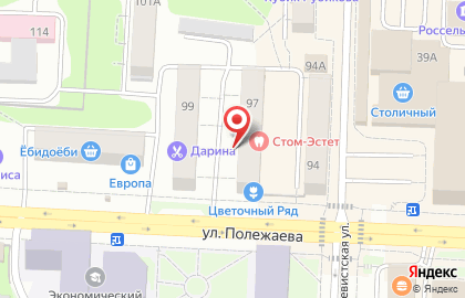 ОАО Лето Банк на улице Полежаева на карте